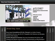 Tablet Screenshot of grayanon.com
